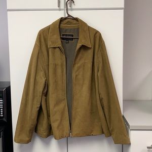 Wilson Leather Tan Suede Jacket